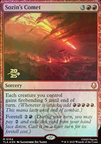 Com�te de Sozin - Prerelease Promos