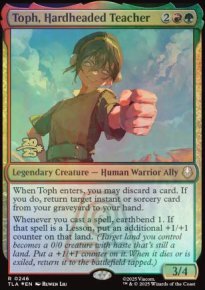 Toph, professeure obstin�e - Prerelease Promos