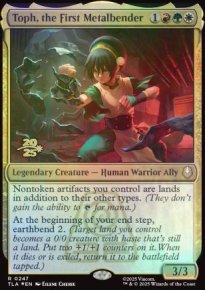 Toph, le premier ma�tre du M�tal - Prerelease Promos