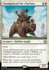 Champion du clachan - Planeswalker symbol stamped promos