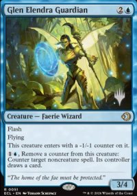 Gardien du Vallon d'Elendra - Planeswalker symbol stamped promos