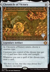 Chronique de victoire - Planeswalker symbol stamped promos