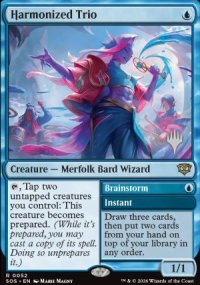 Trio harmonis�<br>Remue-m�ninges - Planeswalker symbol stamped promos