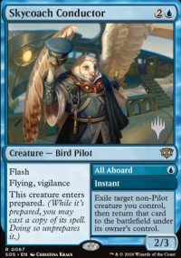 Conducteur de bus volant<br>Tous � bord - Planeswalker symbol stamped promos