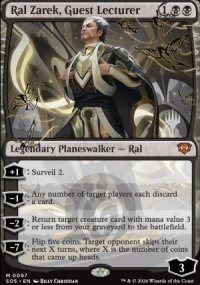 Ral Zarek, conf�rencier invit� - Planeswalker symbol stamped promos