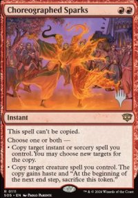 �tincelles chor�graphi�es - Planeswalker symbol stamped promos