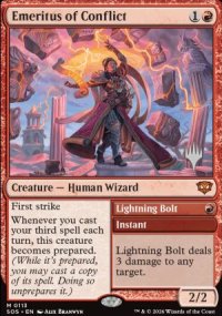 �m�rite du conflit<br>Foudre - Planeswalker symbol stamped promos