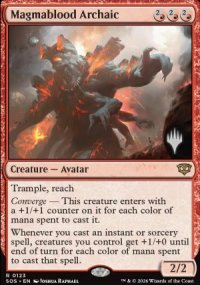Archa�que h�matomagma - Planeswalker symbol stamped promos