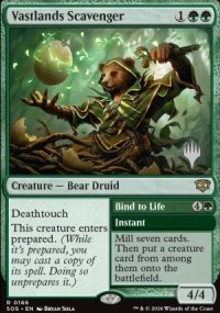 Maraudeur des Vasteterres<br>Attacher � la vie - Planeswalker symbol stamped promos