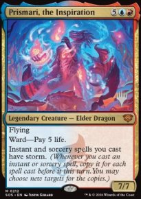 Prismari, l'inspiration - Planeswalker symbol stamped promos