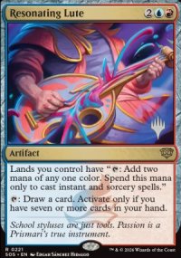 Luth r�sonnant - Planeswalker symbol stamped promos