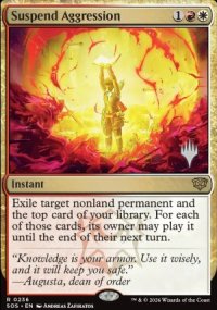 Suspension d�agressivit� - Planeswalker symbol stamped promos
