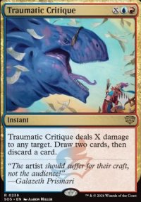 Critique traumatisante - Planeswalker symbol stamped promos