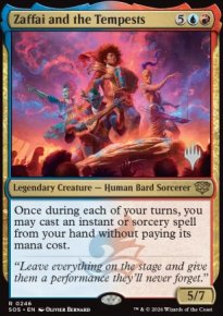 Zaffa� et les Temp�tes - Planeswalker symbol stamped promos