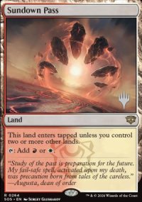 Col du cr�puscule - Planeswalker symbol stamped promos