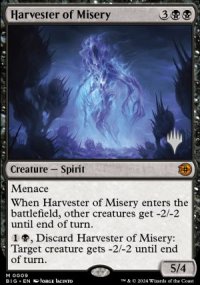 Moissonneur de mis�re - Planeswalker symbol stamped promos