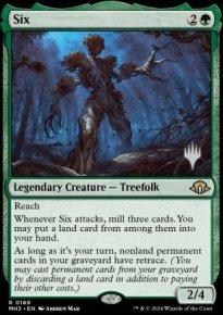 Six - Planeswalker symbol stamped promos