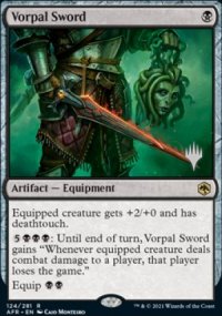 pe vorpale - Planeswalker symbol stamped promos