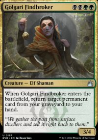 Golgari Findbroker - 
