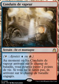 Chemines  vapeur // Conduits de vapeur - 