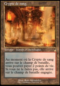 Crypte de sang - 