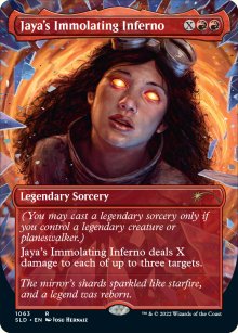 Fournaise immolatrice de Jaya - Secret Lair