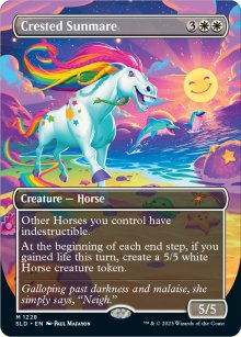 Cheval solaire  crte - Secret Lair