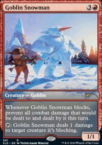 Bonhomme de neige gobelin - Secret Lair