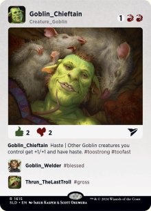 Chef de clan gobelin - Secret Lair