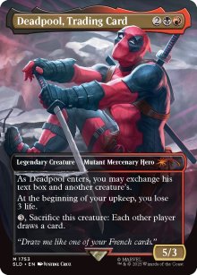 Deadpool, Trading Card - Secret Lair