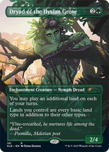 Dryade du bosquet ilysen - Secret Lair