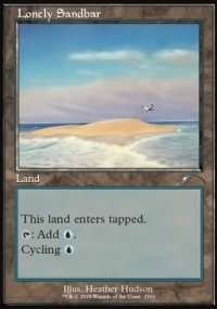 Banc de sable isol - Secret Lair