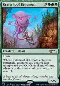 Bhmoth caveur de cratres - Secret Lair