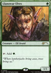 Elfes de Llanowar - Secret Lair