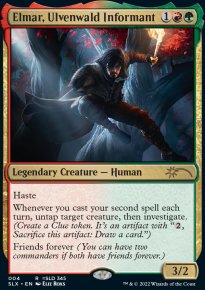 Elmar, Ulvenwald Informant - Universes Beyond Magic reprints