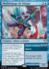 M�ditemage de Dirgur<br>Geyser c�r�bral - Secrets of Strixhaven Commander Decks