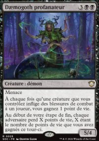 D�mogoth profanateur - Secrets of Strixhaven Commander Decks