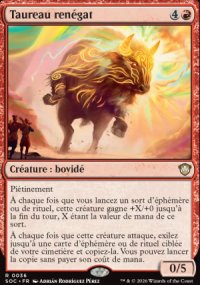 Taureau ren�gat - Secrets of Strixhaven Commander Decks