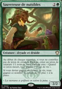 Sauveteuse de nuisibles - Secrets of Strixhaven Commander Decks