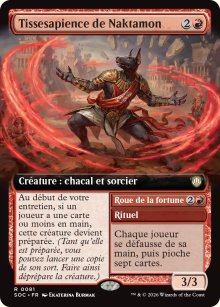 Tissesapience de Naktamon<br>Roue de la fortune - Secrets of Strixhaven Commander Decks