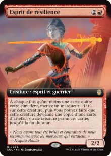 Esprit de r�silience - Secrets of Strixhaven Commander Decks