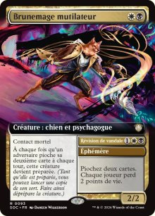 Brunemage mutilateur<br>R�vision de vandale - Secrets of Strixhaven Commander Decks
