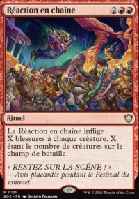 R�action en cha�ne - Secrets of Strixhaven Commander Decks