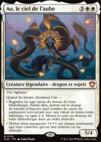 Ao, le ciel de l'aube - Secrets of Strixhaven Commander Decks