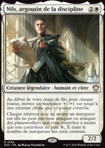 Nils, argousin de la discipline - Secrets of Strixhaven Commander Decks