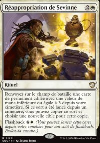 R�appropriation de Sevinne - Secrets of Strixhaven Commander Decks