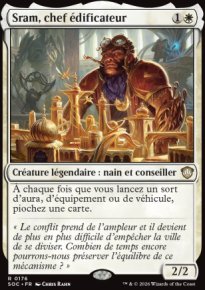 Sram, chef �dificateur - Secrets of Strixhaven Commander Decks