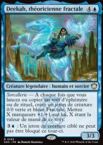 Deekah, th�oricienne fractale - Secrets of Strixhaven Commander Decks