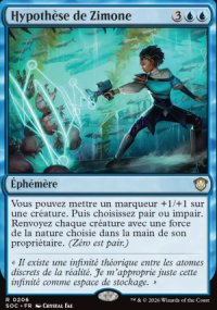 Hypoth�se de Zimone - Secrets of Strixhaven Commander Decks