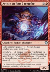 Artiste au four � temp�te - Secrets of Strixhaven Commander Decks